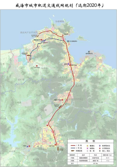 《威海市城市轨道交通线网规划》通过专家评审