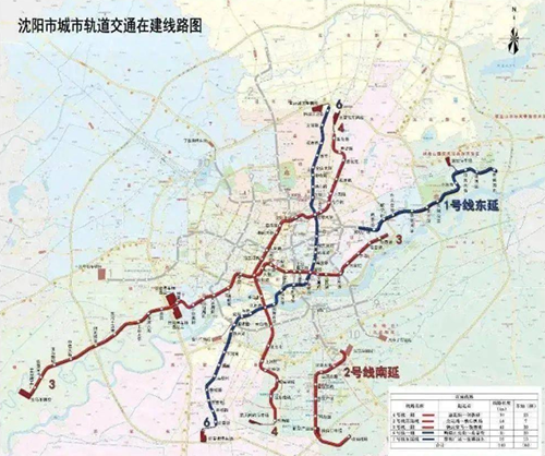 瀋陽首條空中地鐵三號線開始掘進