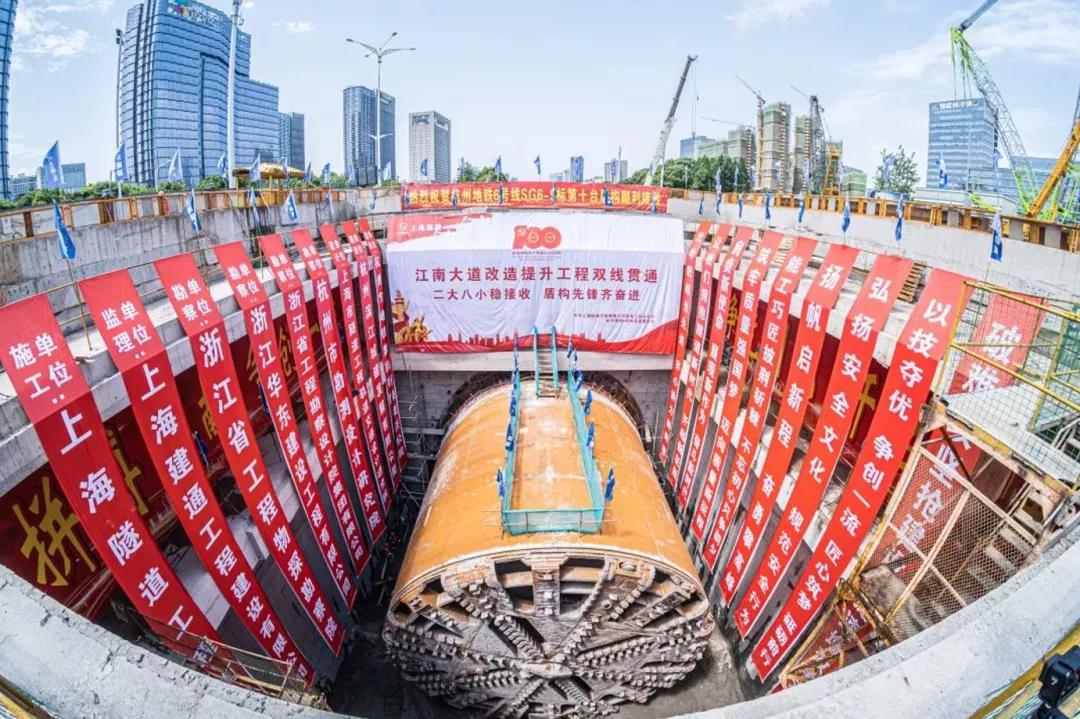 迎亚运道路建设开门红,杭州江南大道隧道开通试运行