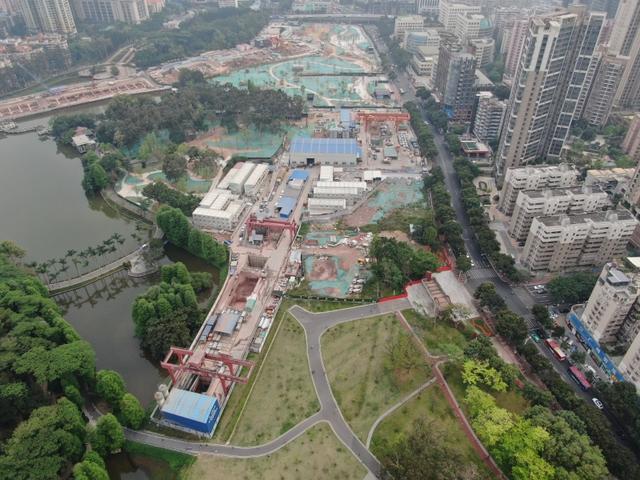 廣州地鐵在建新線節後首個盾構隧道雙線貫通